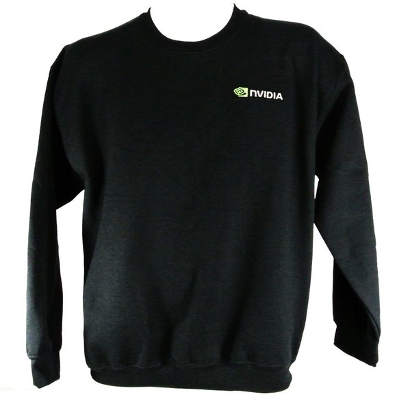 NVIDIA Tech Employee Uniform Black Sweatshirt NWT Size M Medium - Picture 5 of 13